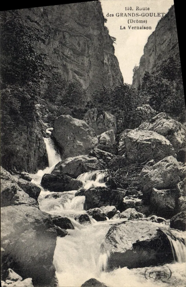 Route des Grands-Goulets — La Vernaison (Drôme) — C.A.L. n°130 - Voorkant