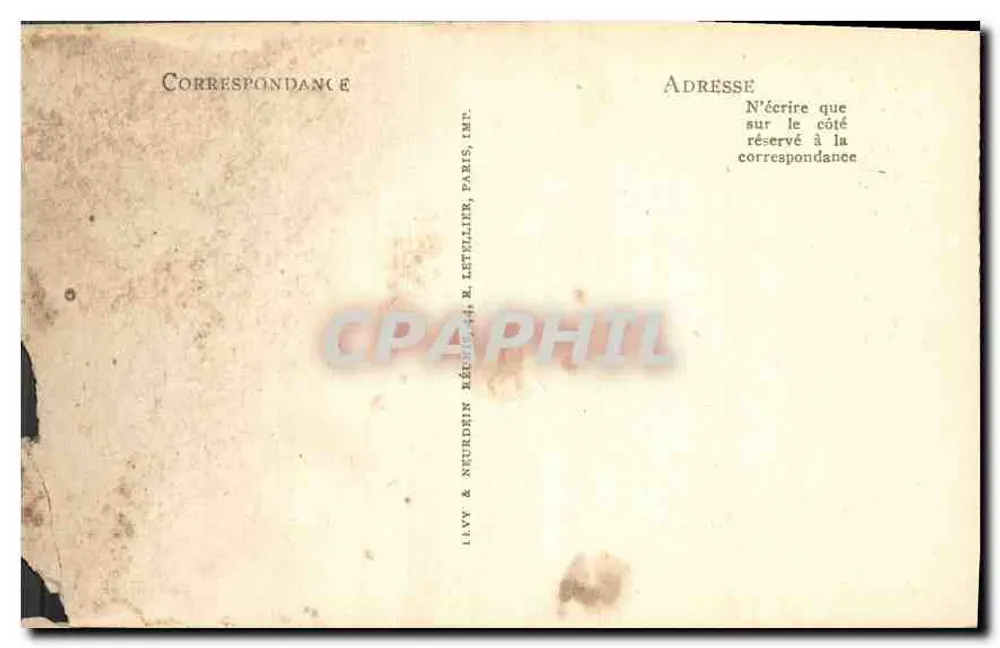 Valence — Park Jouvet — wydawca Letellier, nr 12 - Rewers