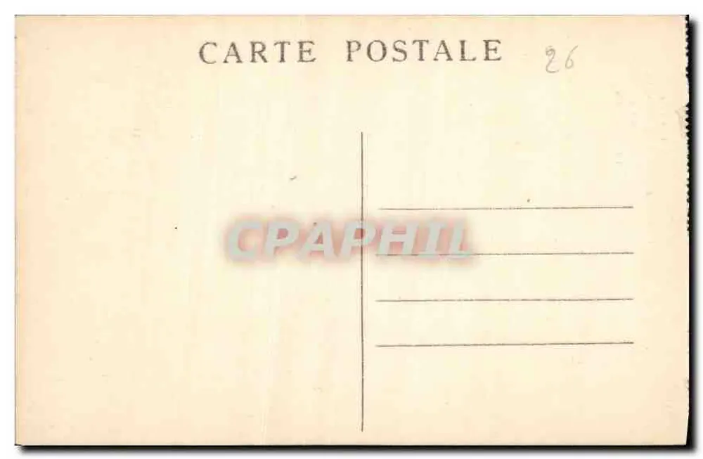 Rota dos Grandes-Goulets — La Vernaison (Drôme) — editor não identificado, n° de série 180 - Verso