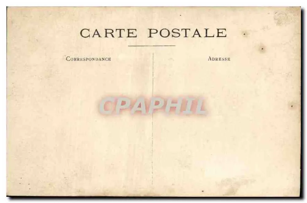 Dois crianças — retrato ao ar livre — Carta postal - Verso