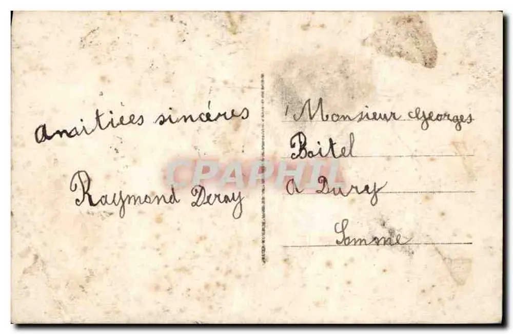 Saint-Nicolas — Dziecko obok skrzynki pocztowej z dekoracjami — Wydawca nieznany, nr 245 - Rewers