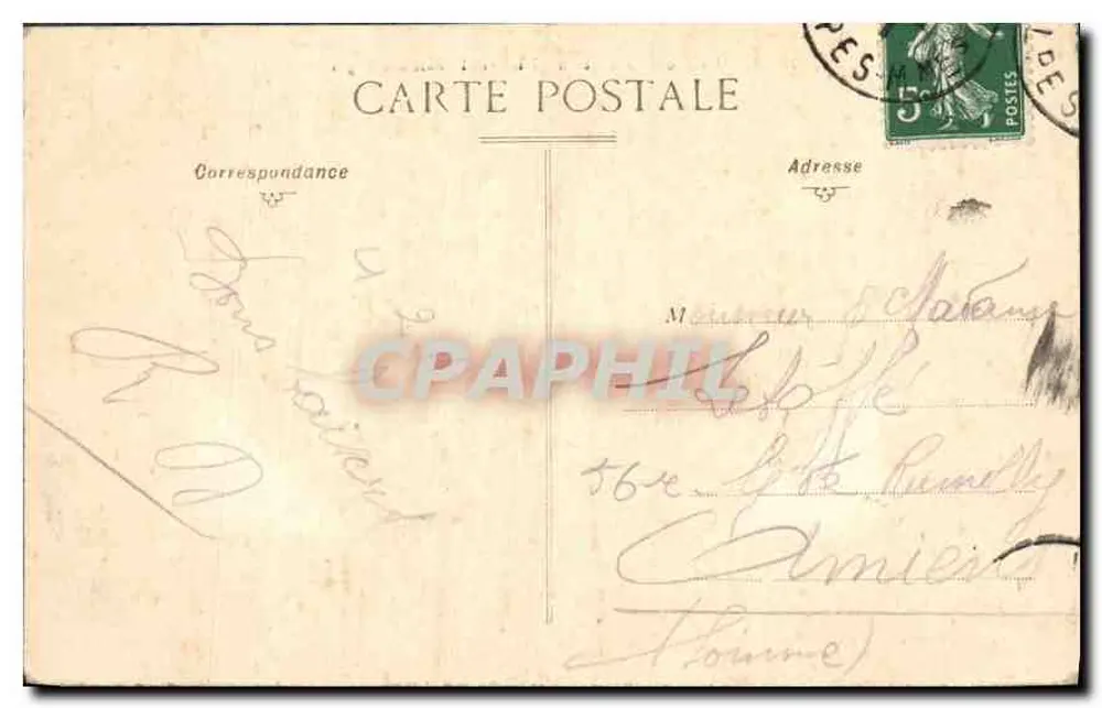 NICE — Promenade des Anglais mit Baie des Anges — 4 Coll. RCP. phot. - Rückseite