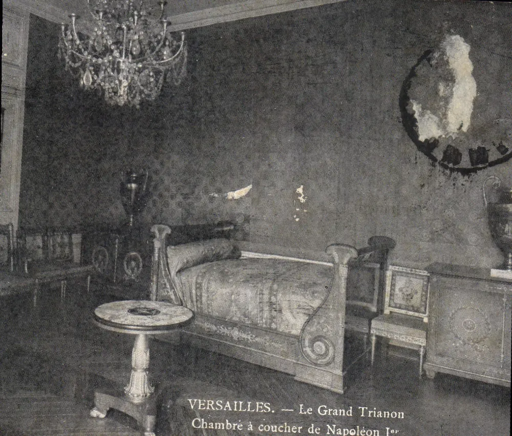 Versailles — Le Grand Trianon — Schlafzimmer von Napoleon I — Edition Grossé - Vorderseite
