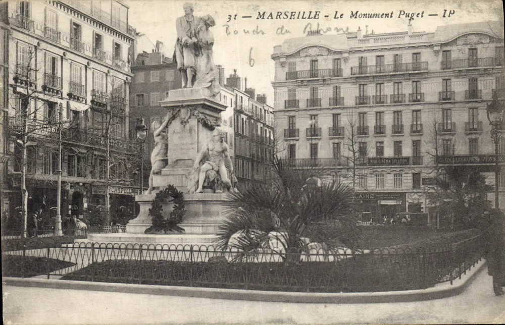 Marselha — O Monumento Puget — IP - Frente