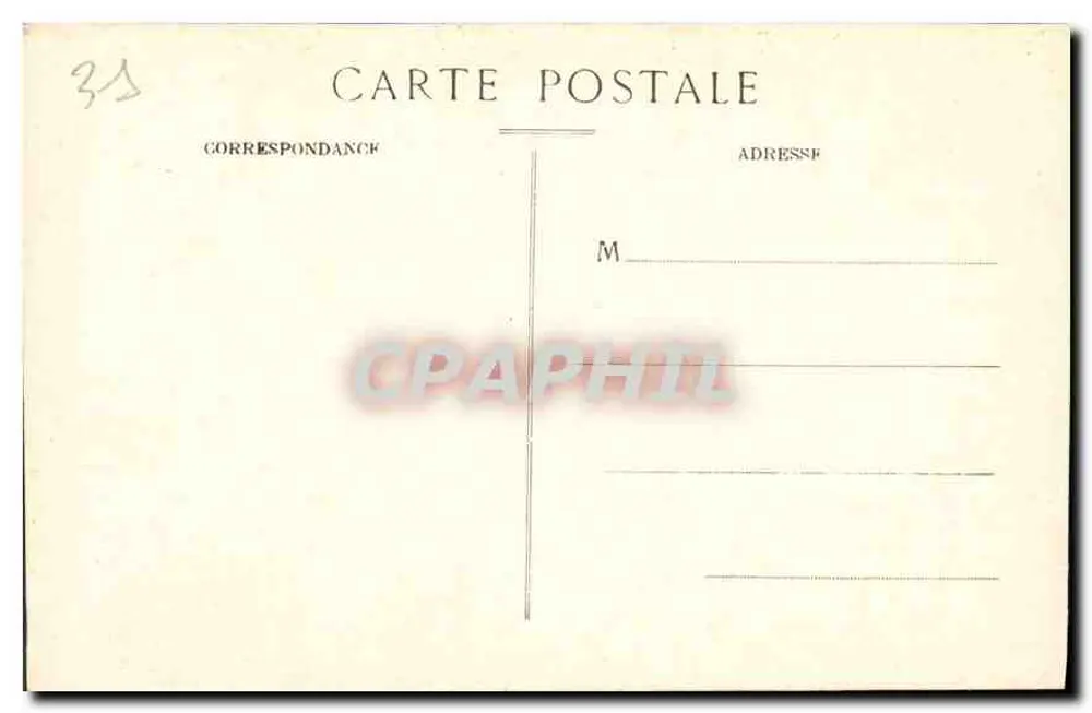 Toulouse - Das Capitole - Innenansicht der Salle des Illustres — J. Longi-Berchel, Verlag Nr. 97 - Rückseite