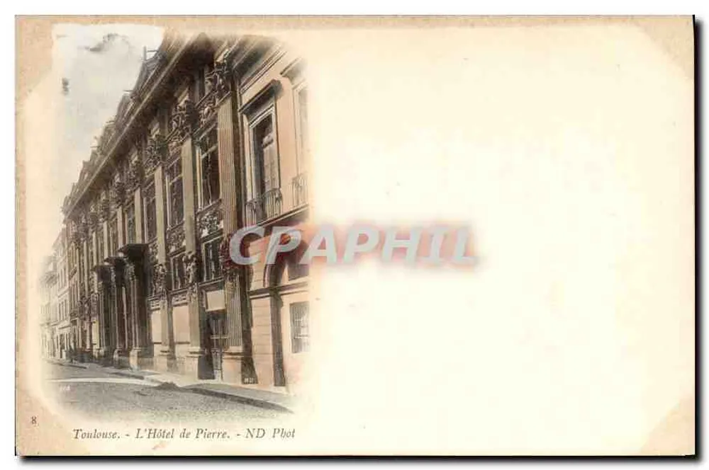 Toulouse - O Hotel de Pierre - ND Phot - Frente