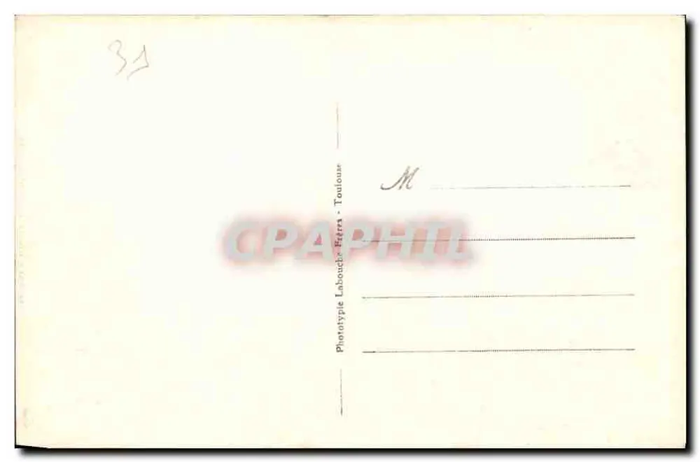 Toulouse - Die Doppelnavis der Kirche der Jacobiner (zweiten Hälfte des 13. Jahrhunderts) — Phototypie Labouché, n° 64 - Rückseite