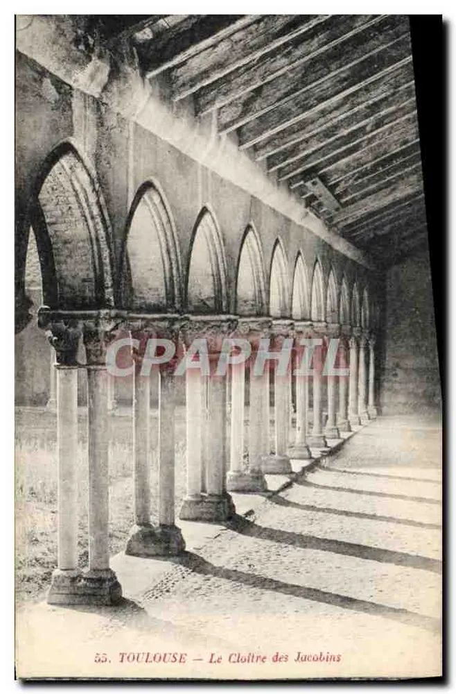 Toulouse — O Cloître dos Jacobinos — CPAPHIL - Frente