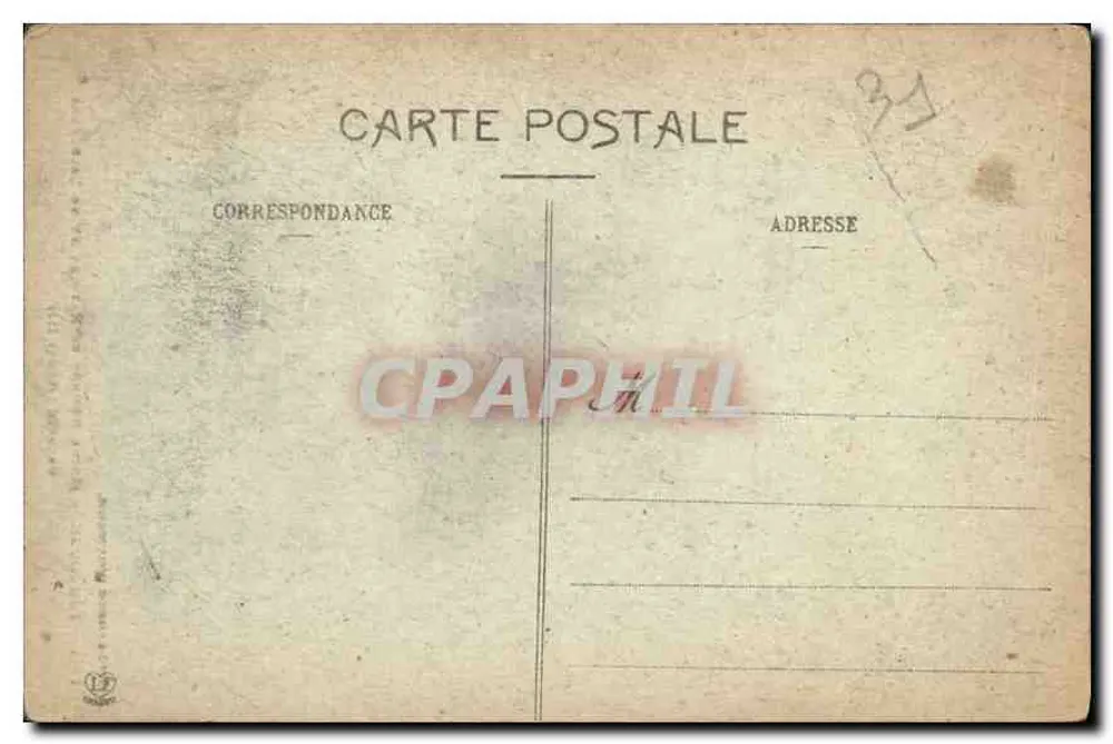 Hôtel Bérinquier-Maynier ou de Lasbordes — Galeria (Henri III) — Fototipo Larouche Frères, Toulouse - Verso