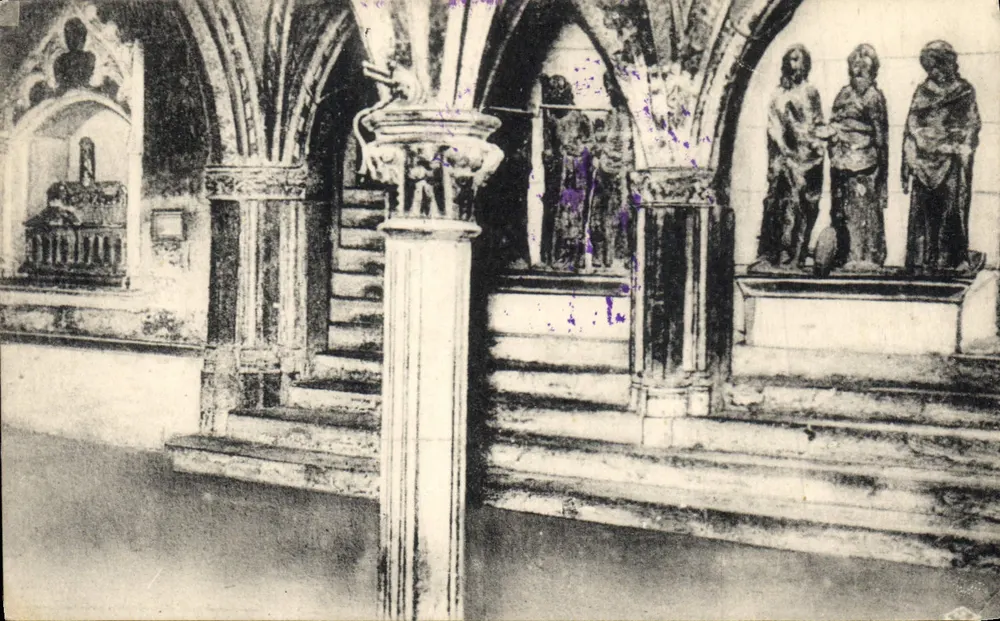 Krypten der Basilika Saint-Sernin — Toulouse — Insigne der Heiligen Corps - Vorderseite