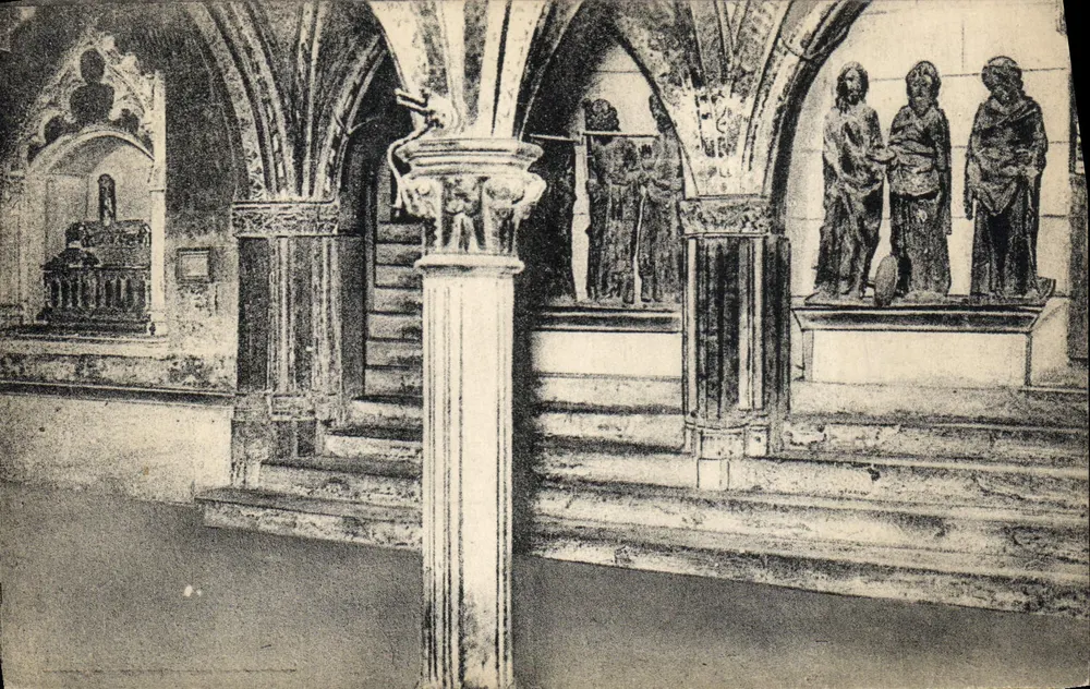 Krypta der Basilika Saint-Sernin — Toulouse — Wappen der Basilika St-Sernin - Vorderseite