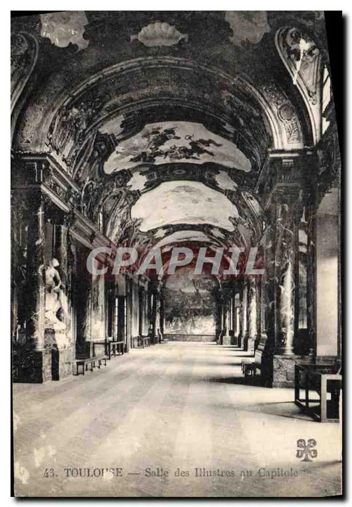 Toulouse — Ansicht der Halle der Ehrwürdigen am Capitole - Vorderseite