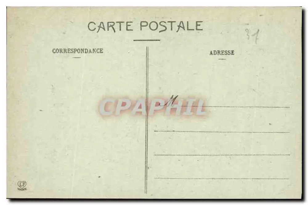 Toulouse - Fachada Leste do Capitólio e Praça — Fototipia Labouche Frères, Toulouse, n°42 - Verso