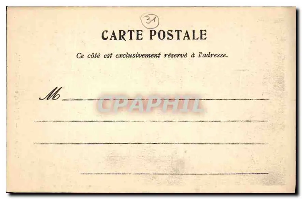 Toulouse — Capitole, cour Henri IV — Édition des Galeries Parisiennes - Verso