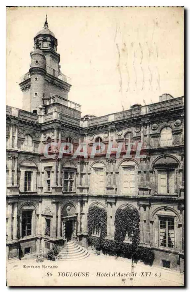 Toulouse - Hotel d'Assézat (século XVI) — Edição Bayard, n°84 - Frente