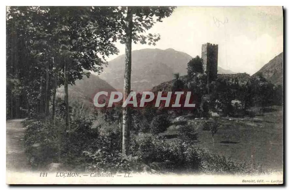Luchon — Castriolé — editor Benoist, Luchon, n°121 - Frente