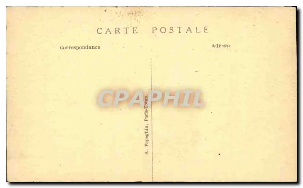 Versailles — O Palácio do Petit Trianon — A.P. (n°75) - Verso