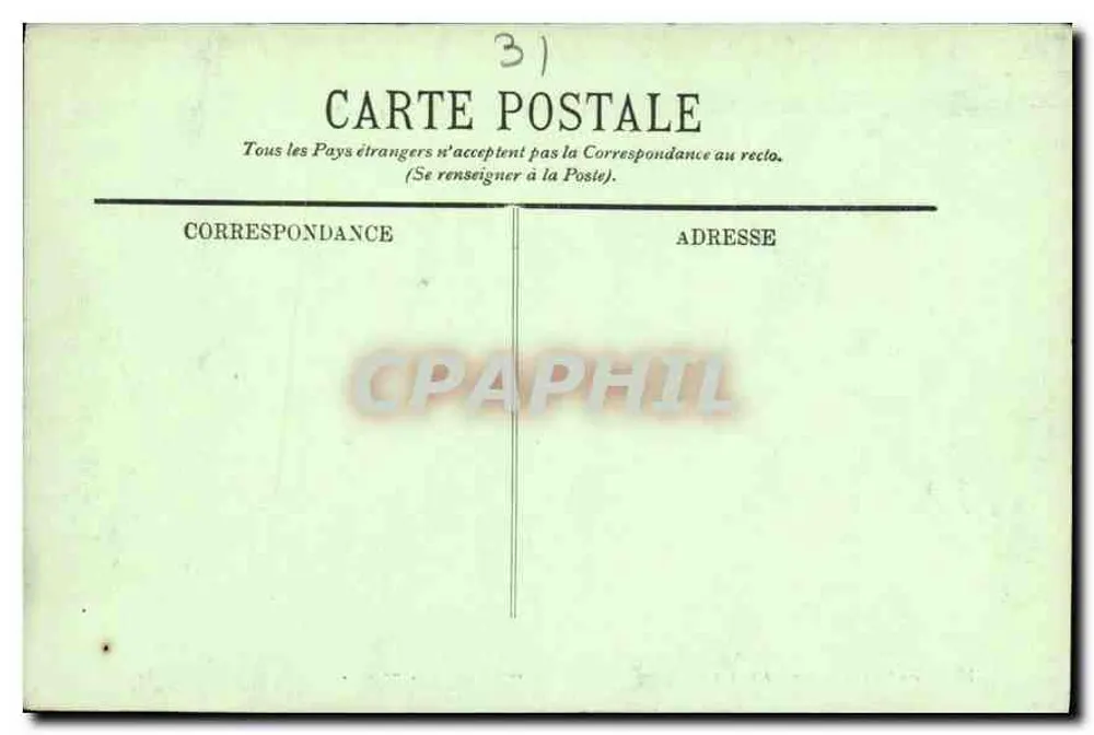 Toulouse — Hotel d'Assézat (17. Jahrhundert) — La Loggia — LL. - Rückseite