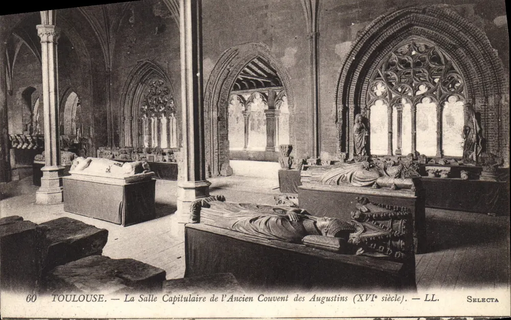 Toulouse — Der Kapitelsaal des alten Augustinerklosters (17. Jahrhundert) — SELECTA - Vorderseite