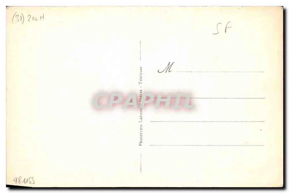 सेंट-बर्ट्रांड-डे-कॉमिंग्स - सेंट-बर्ट्रांड-डे-कॉमिंग्स के गिरजाघर — केंद्रीय पायरीनीज — प्रकाशक एलएफ, संख्या 189 - पीछे
