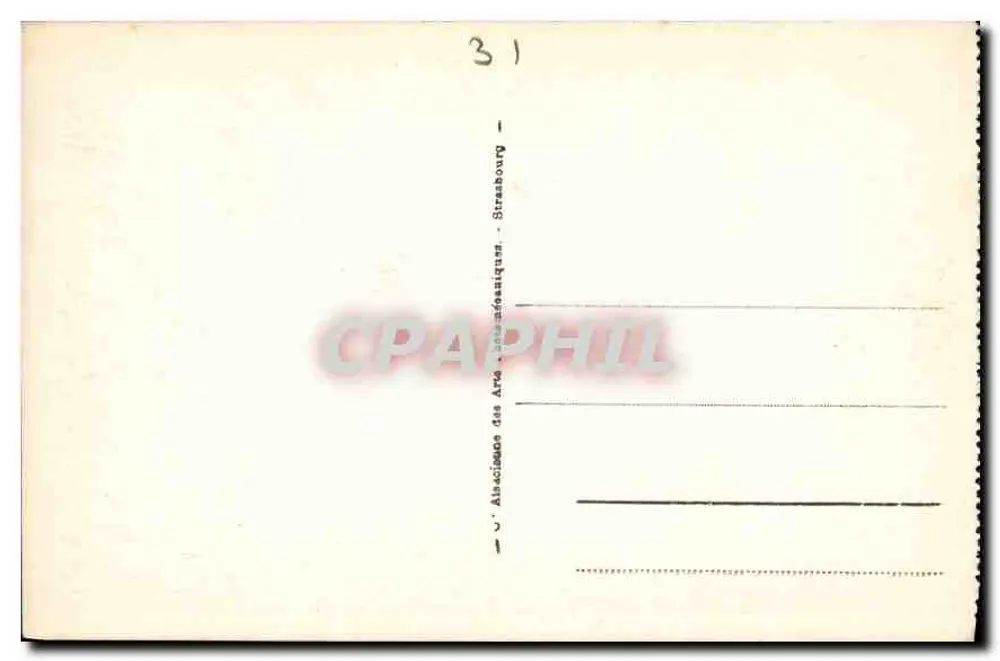 ENV. DE LUCHON - O Lago de Oô — Bilhete postal antigo n°108 - Verso