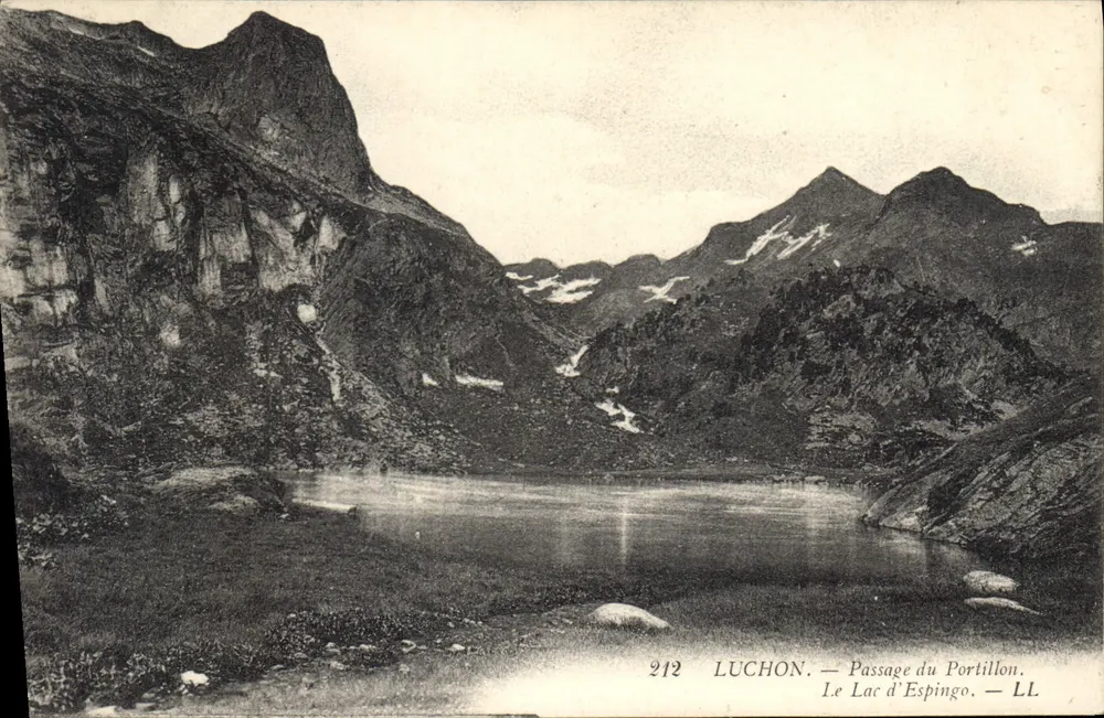 Luchon — Passage du Portillon — Lac d'Espingo — LL - Vorderseite