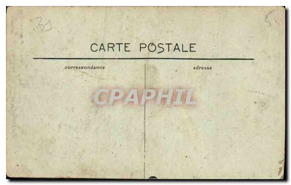 Aspet (Haute-Garonne) — Ansicht der Kirche Miégecoste und der Turm — Verlag Rommeyran - Rückseite