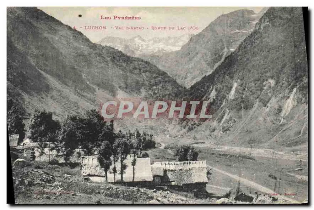 As Pirineus - Luchon - Vale do Astau - Estrada do Lago de Og - Frente