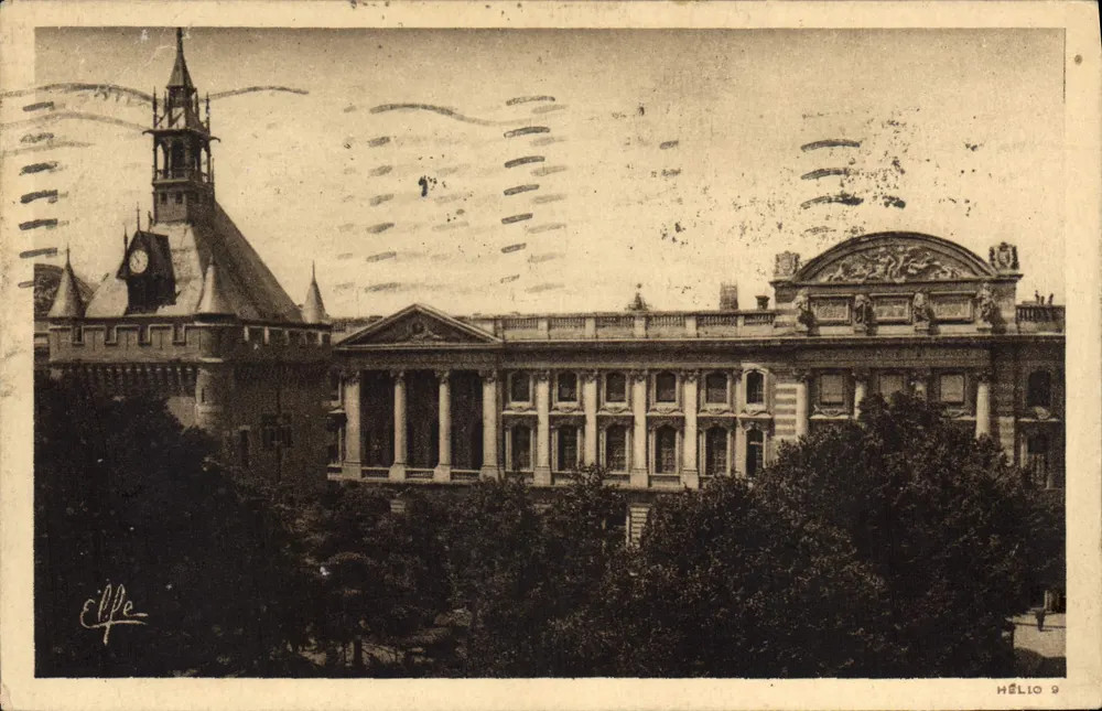Hotel de Ville de Toulouse — vista panorâmica — Hélios 9 - Frente