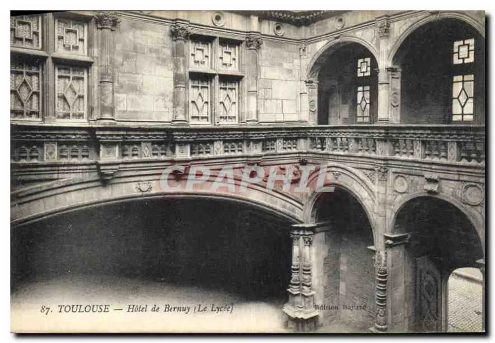 Toulouse — Hotel de Bernuy (O Liceu) — Edição Bayard - Frente
