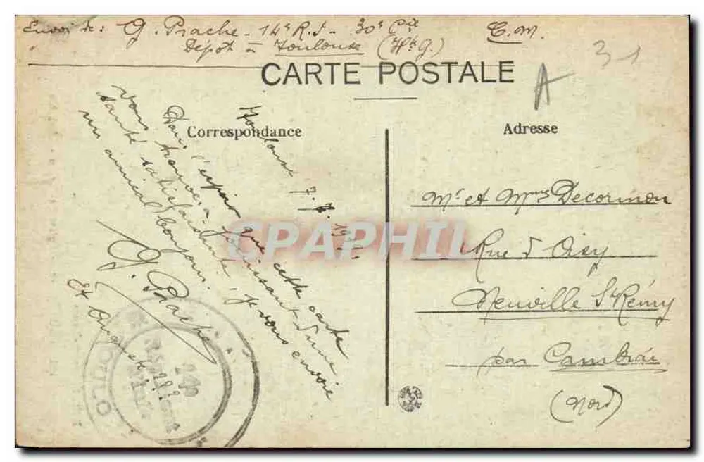 Toulouse — Igreja de Saint-Sernin — A Abside — Edit. Clémence-Isaure n°121 - Verso