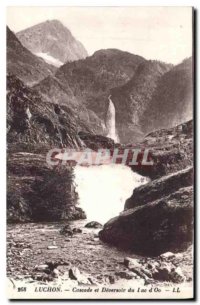 Luchon — Cachoeira e Descarga do Lago de Oo — LL n°268 - Frente