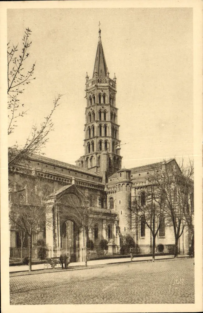 Toulouse — Kirche Saint-Sernin — Les Éditions d'Art Yvan - Vorderseite