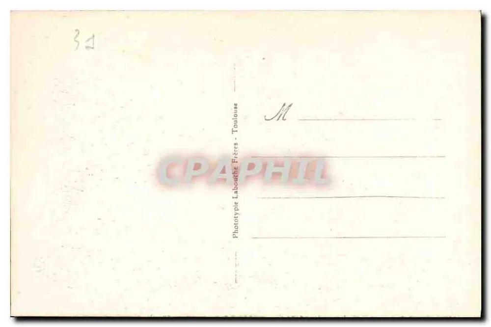 Toulouse - O Hotel d'Assézat (1555) — Fototipia Labouche-Fières, n°214 - Verso