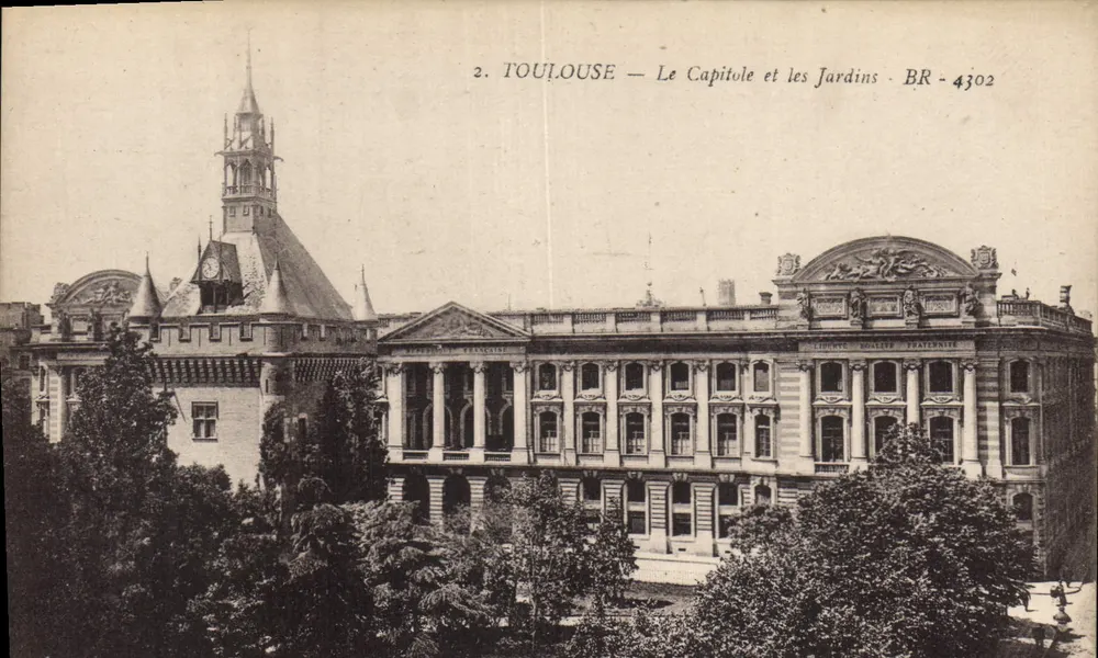 Toulouse — O Capitólio e os Jardins — BR - 4302 - Frente