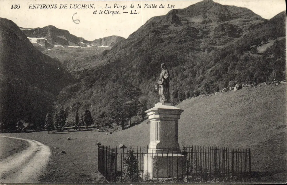 Um Luchon — Die Jungfrau der Lys-Tal und der Cirque — LL. — N° 139 - Vorderseite