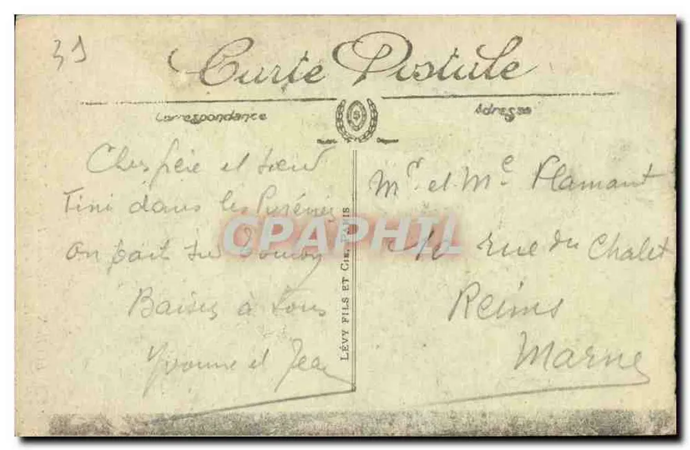 Luchon — Vale do Lys — A Rua do Inferno — LL. 131 - Verso