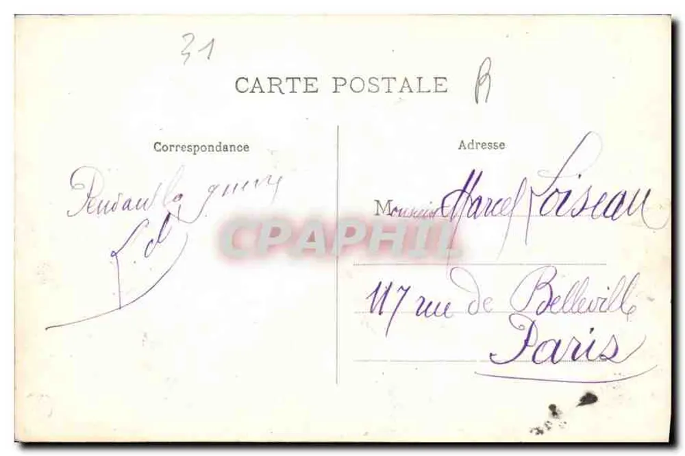 Toulouse — Vista panorâmica — editor desconhecido, n° 27 - Verso