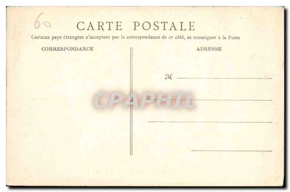 Castelo de Chantilly — A Ilha do Amor — D. Dambly, imp. Chantilly - Verso