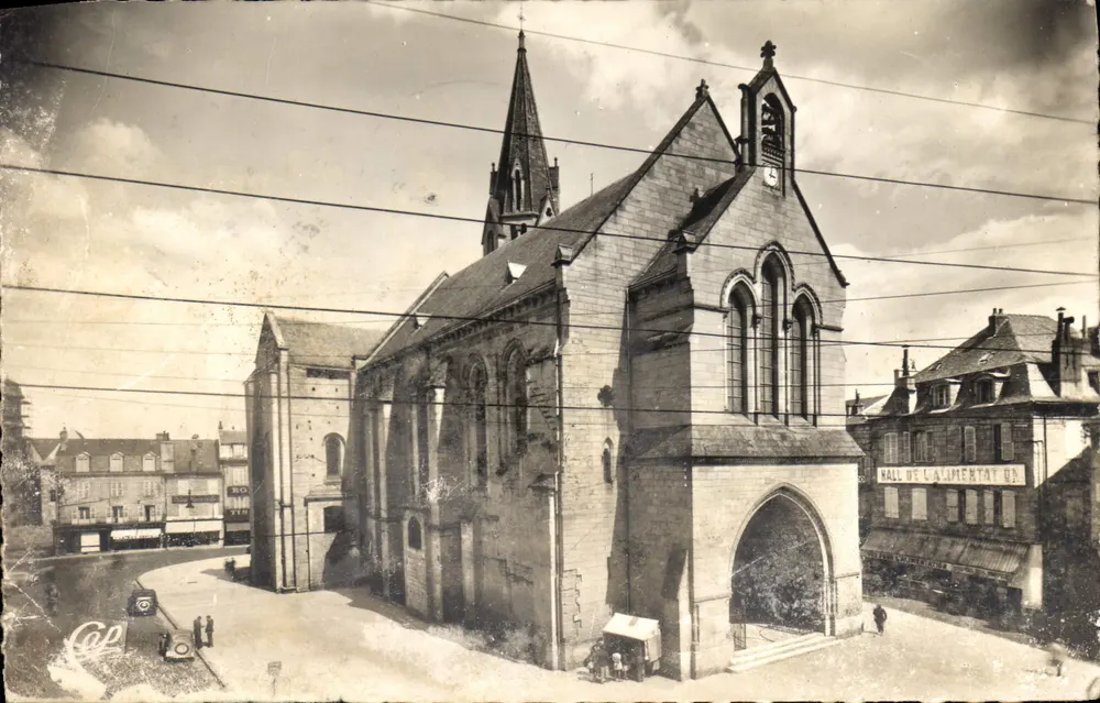 Brive-la-Gaillarde - Katedra św. Martyna — Cie des Arts Photomécaniques, n°91 - Awers