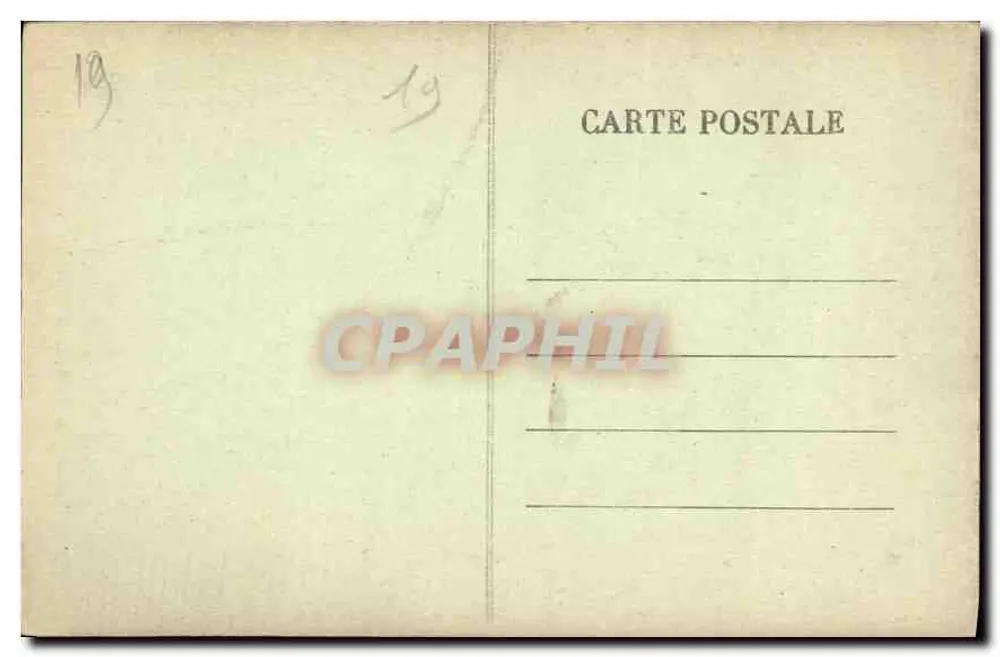 Cachoeira de GIMEL (Corrèze) — A 2ª queda — Série 177 - Verso