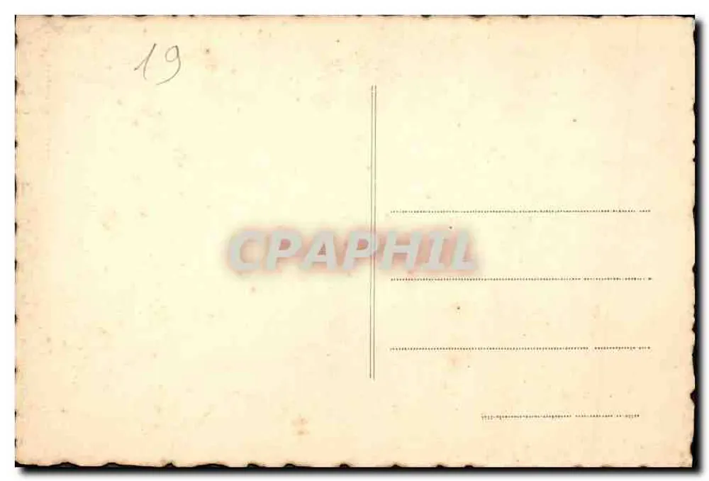 BORT-les-ORGUES — Il Salto dell'Acero — Coll. Serre - Verso