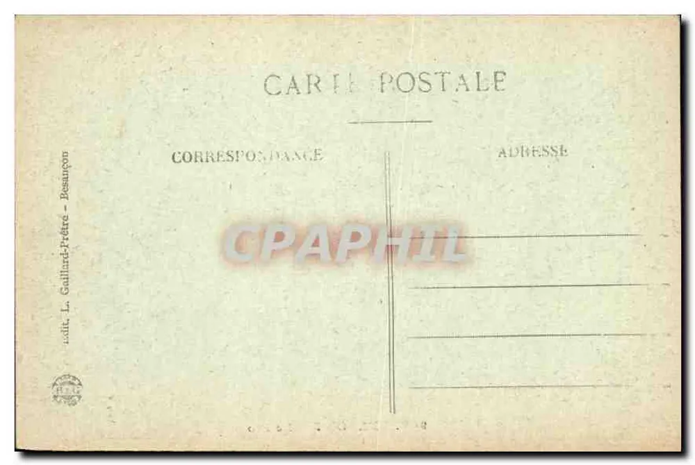 Belfort — O Leão — Defensores de Belfort 1870 - Verso