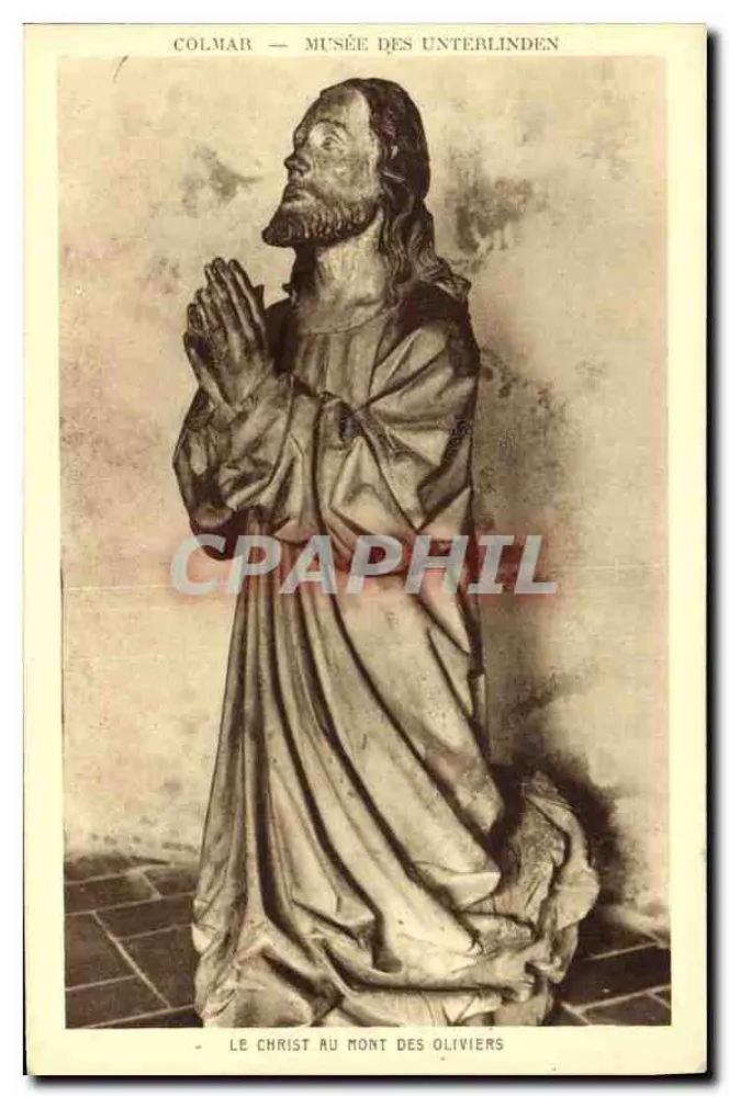 Colmar — Musée des Unterlinden — Der Christus am Ölberg - Vorderseite