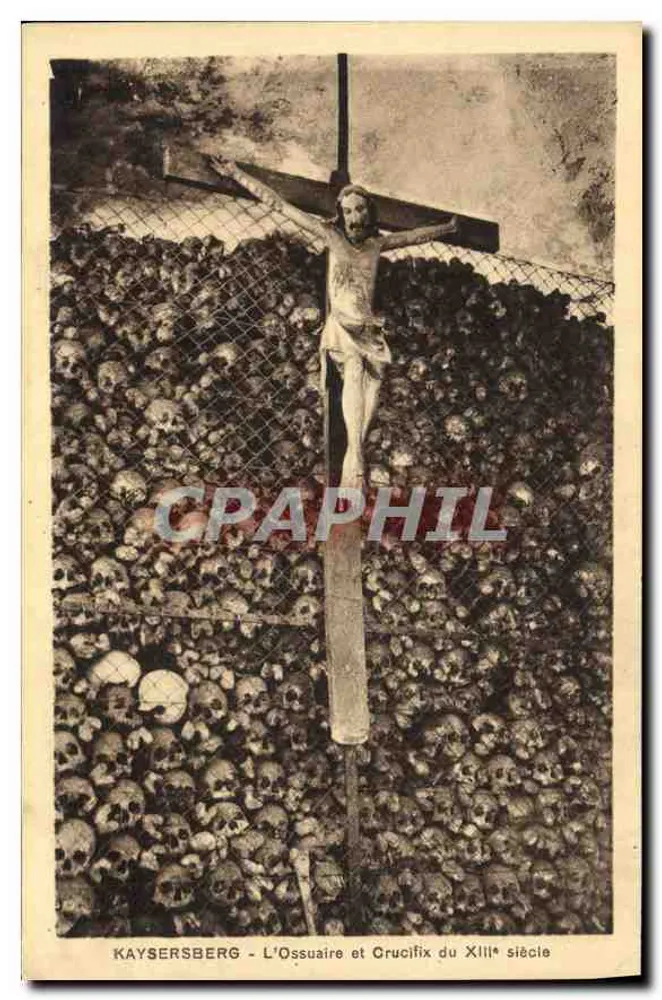 Kaysersberg - Das Ossarium und das Kreuz des 13. Jahrhunderts - Vorderseite