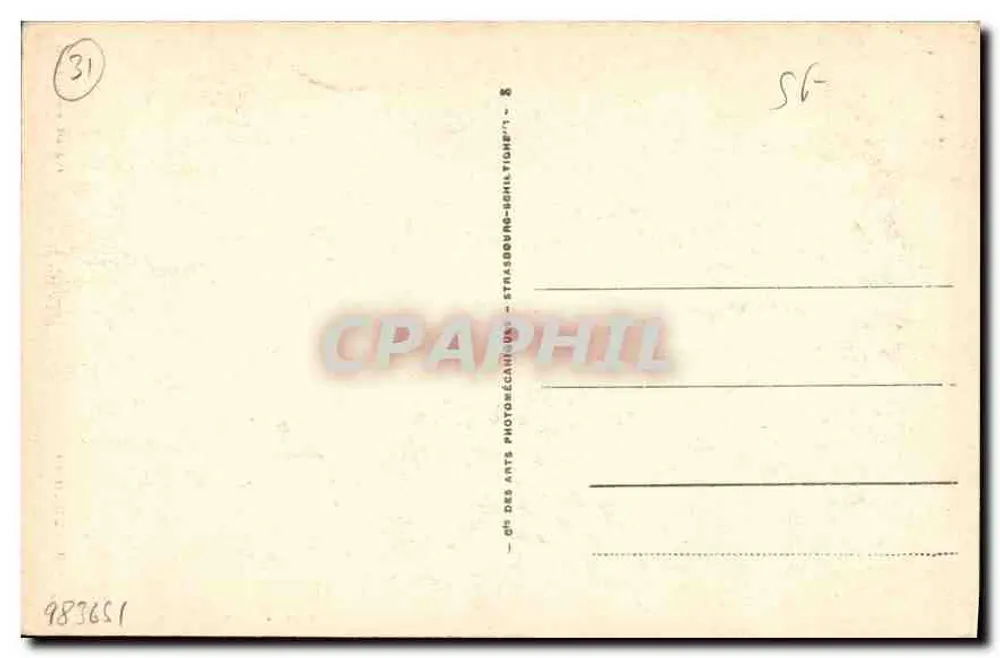 लुचॉन — एस्टो के होटल — एडिटर सीपी डेस आर्ट्स, स्ट्रासबर्ग, संख्या 118 - पीछे