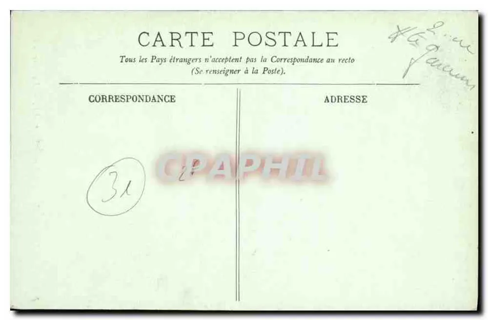 Toulouse — O Hotel de Bernuy Século XVII — A Torre — LL - Verso