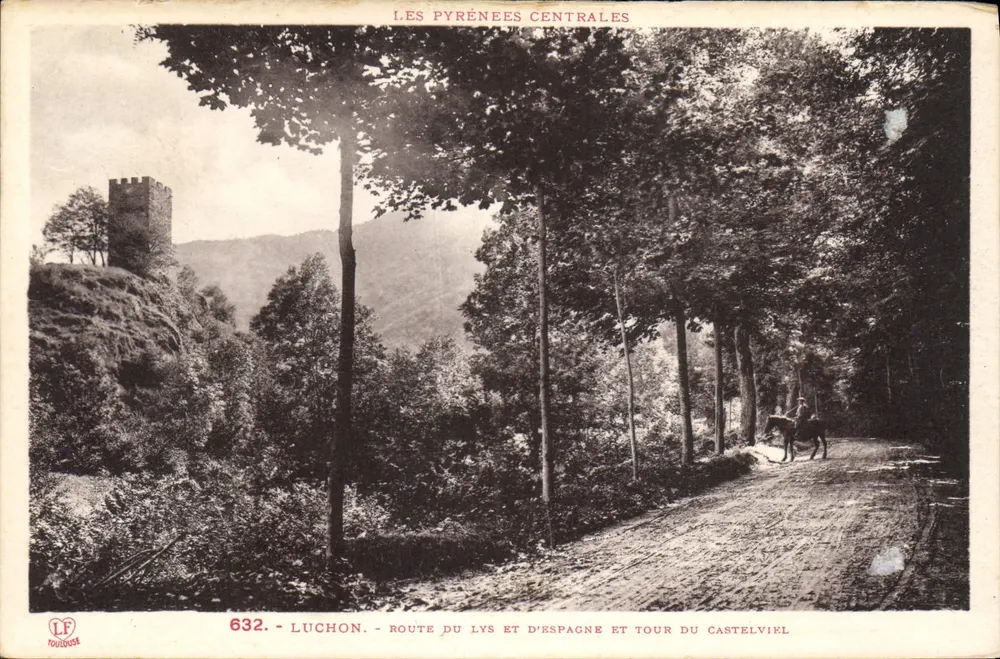 Luchon - Route du Lys et d'Espagne und Tour du Castelviel — Zentrale Pyrenäen — LF Toulouse 632 - Vorderseite
