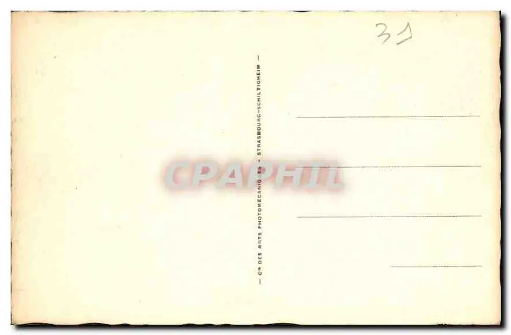 O busto de Rostand — Lucchon 41 — editor C.A. des Arts - Verso