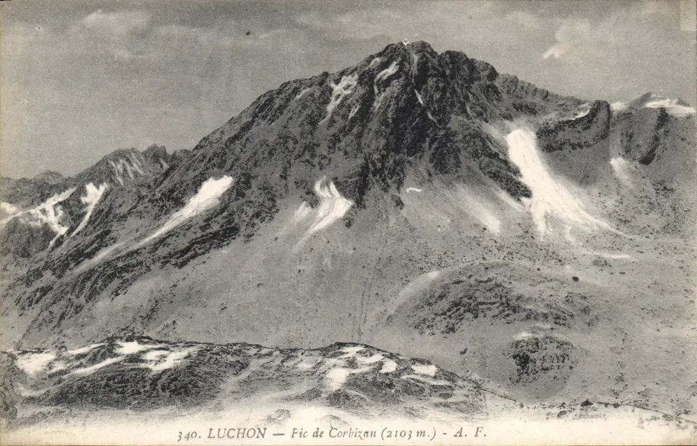 Luchon — Fic de Corbigan (2103 m.) — A. F. n° 340 - Frente